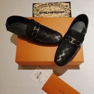 Louis vuitton hockenheim moccasin loafers